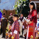 Bhutan Royals: Königin Jetsun Pema mit ihren Kindern
