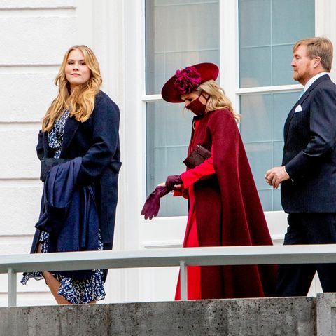 Prinzessin Amalia, Königin Máxima und König Willem-Alexander