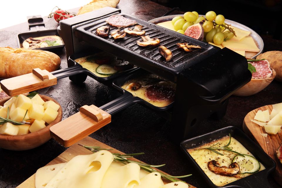 Mini Raclette So Wird Silvester Auch In Kleiner Runde Zum Genuss