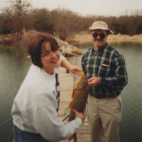 Kerri Rawson und ihr Vater
