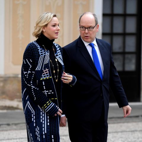 Fürstin Charlène und Fürst Albert