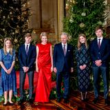 Belgische Royals: Königin Mathilde, König Philippe, Prinzessin Elisabeth, Prinz Gabriel, Prinz Emmanuel, Prinzessin Eléonore