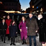 24. Dezember 2021  Schön warm eingepackt hat sich die dänische Königsfamilie auf den Weg gemacht, um am Heiligabend den Gottesdienst in Aarhus zu besuchen