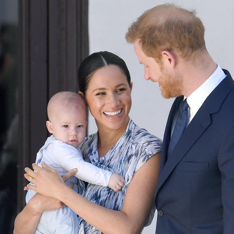 Herzogin Meghan und Prinz Harry mit ihrem Sohn Archie