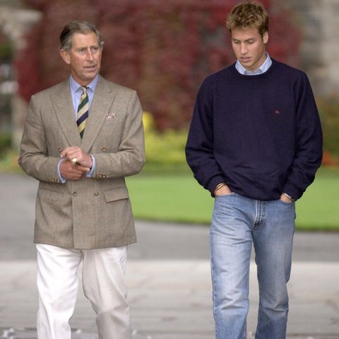 Prinz Charles verhinderte den Studienabbruch seines Sohnes Prinz William.