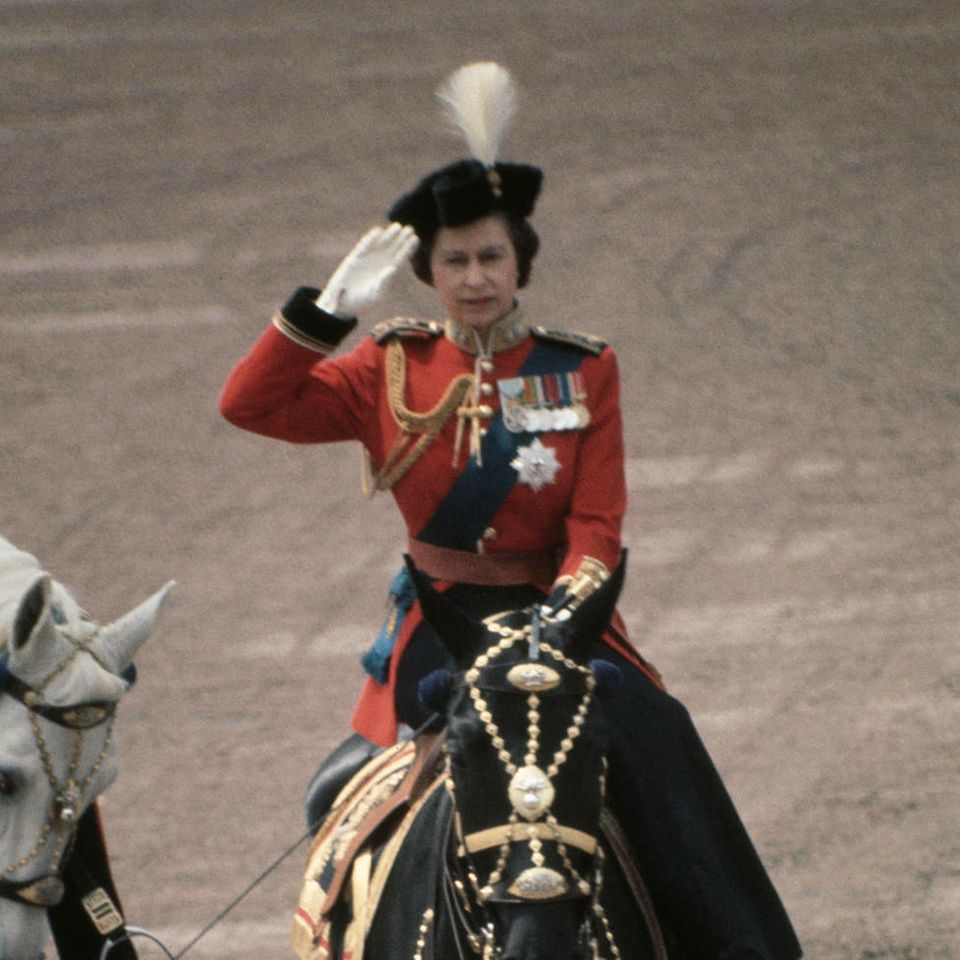 Queen Elizabeth im Juni 1971