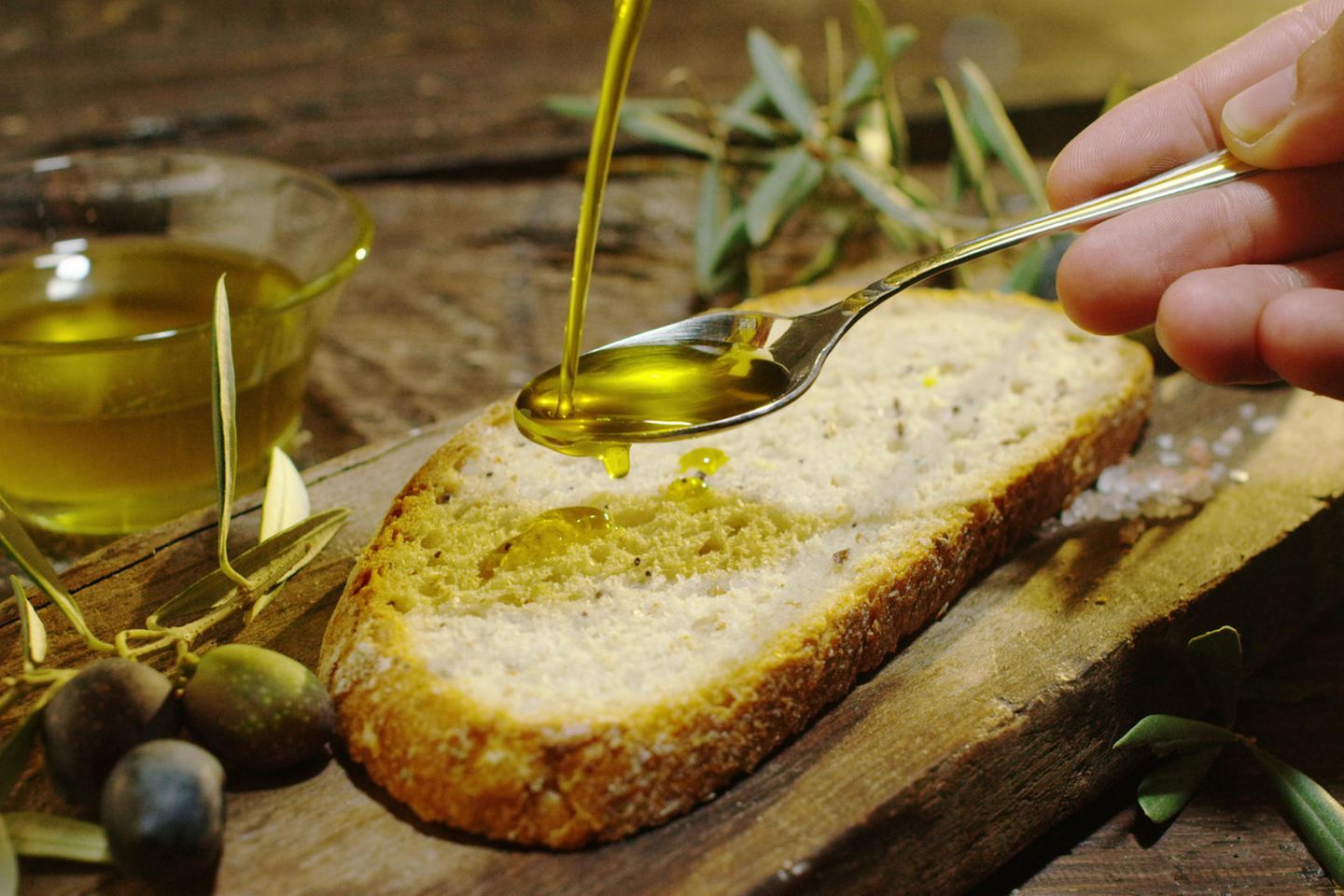 Ein halber Löffel Olivenöl täglich kann Ihr Leben verlängern