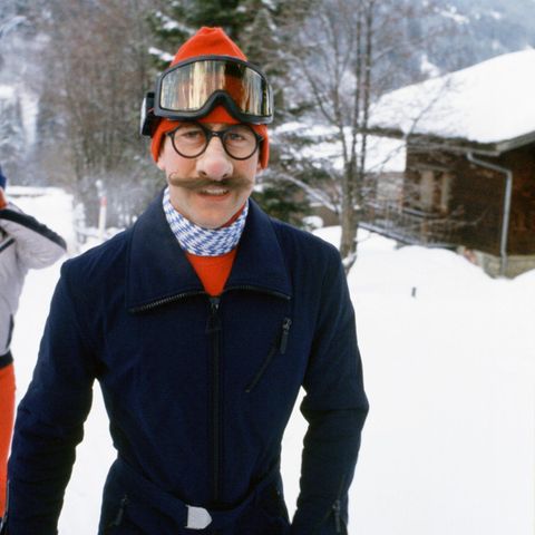 Prinz Charles 1980 im Ski-Urlaub in der Schweiz
