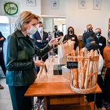 RTK: Königin Mathilde besucht Bäckerei