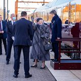 50. Thronjubiläum von Königin Margrethe: Königin Margrethe und Familie kommen in Roskilde an