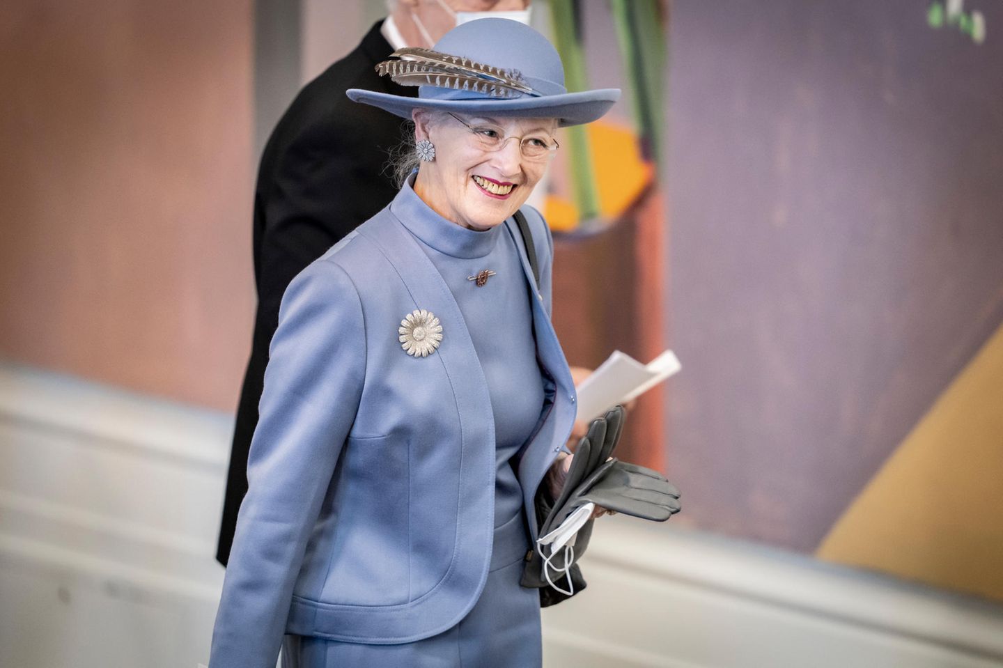 50. Thronjubiläum von Königin Margrethe: Margrethe bei den Festlichkeiten im Parlament
