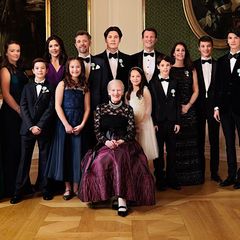 Gruppenfoto der dänischen Königsfamilie