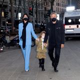 Renzo Ross und Familie besuchen die Mailänder Modewoche