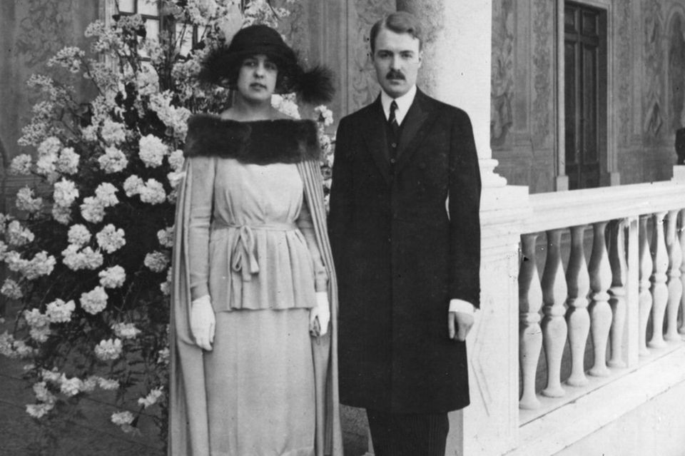Charlotte von Monaco, Tochter von Louis II. von Monaco, mit Pierre Grimaldi, circa Anfang 1930