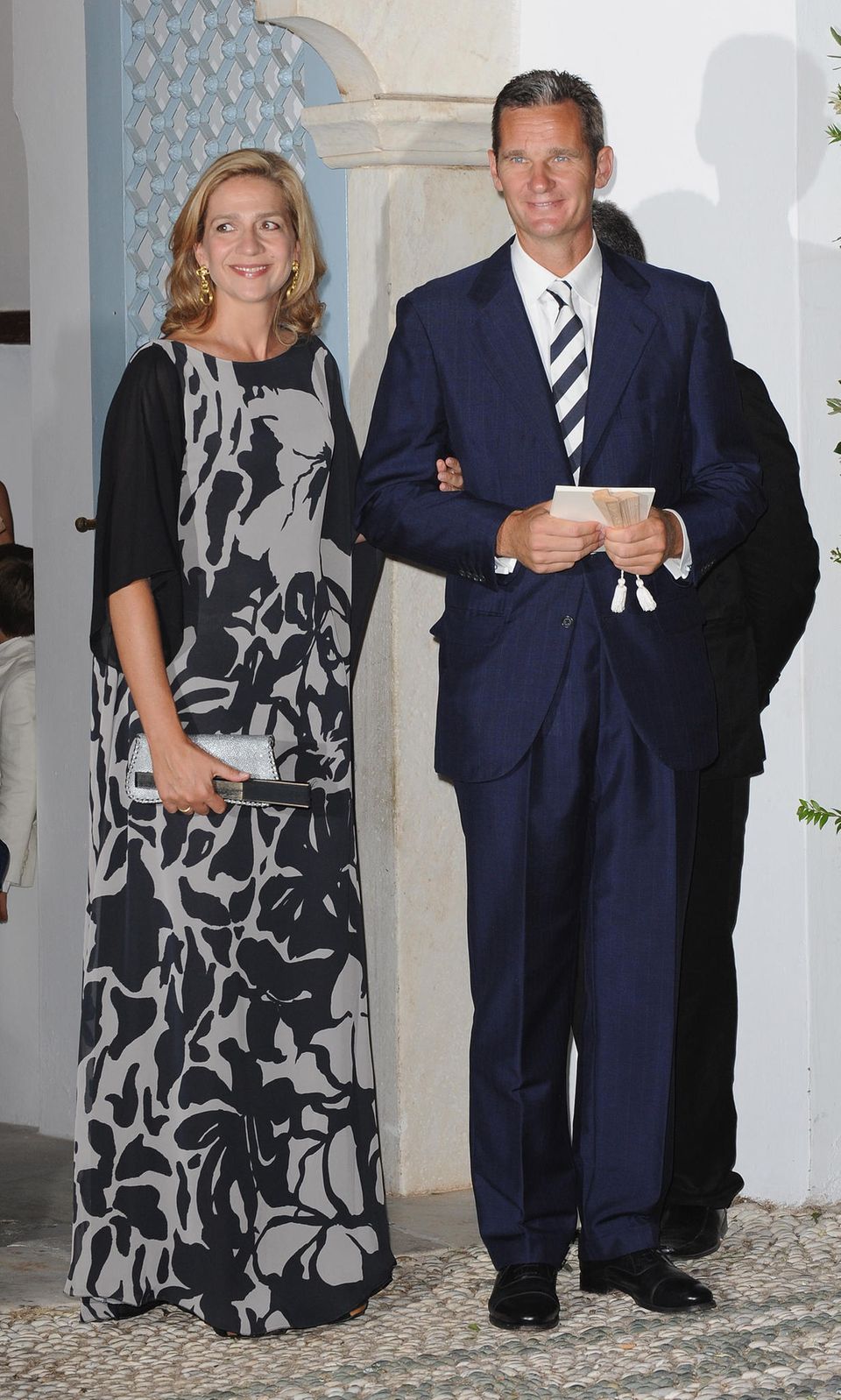 Infanta Cristina und Iñaki Urdangarin bei der Hochzeit von Tatiana Blatnik und Prinz Nikolaos von Griechenland Infanta Cristina und Iñaki Urdangarin bei der Hochzeit von Tatiana Blatnik und Prinz Nikolaos von Griechenland