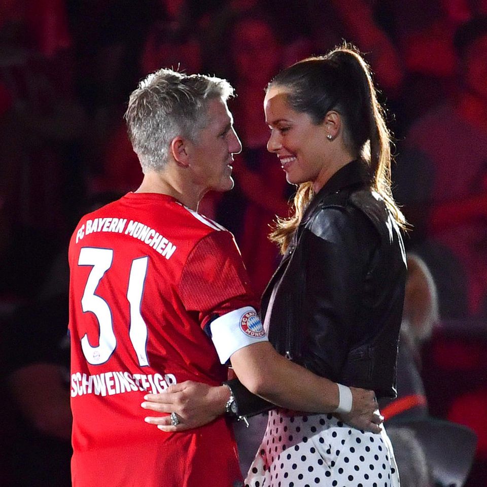 Bastian Schweinsteiger und Ana Ivanović
