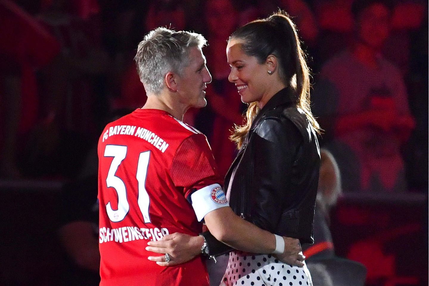 Bastian Schweinsteiger und Ana Ivanović