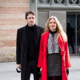 Antoine Arnault und Natalia Vodianova posieren für Fotografen in Paris