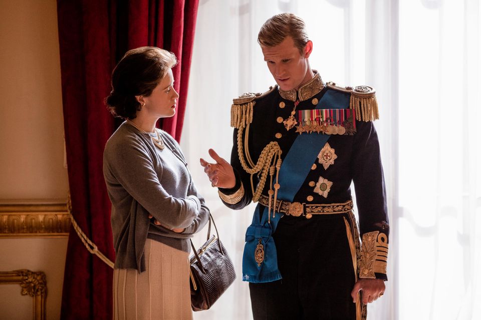 The Crown: Queen Elizabeth und Prinz Philip