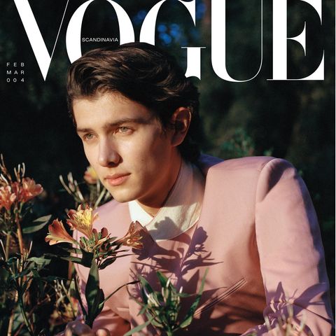Prinz Nikolai auf der skandinavischen Vogue