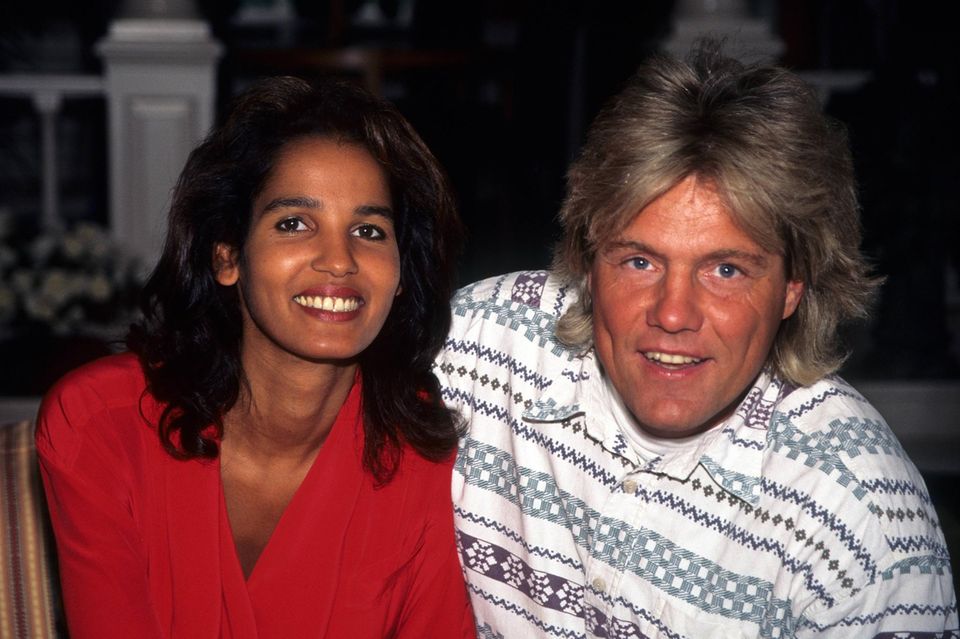 Nadja Abd el Farrag und Dieter Bohlen im Jahr 1994