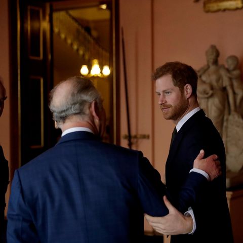 Prinz Charles und Prinz Harry