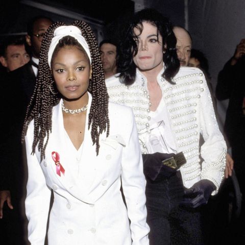 Janet Jackson und Michael Jackson im Jahr 1993 in Los Angeles.