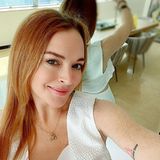 Lindsay Lohan postet ein Selfie