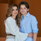 Rania von Jordanien: Königin Rania und Prinz Hashem
