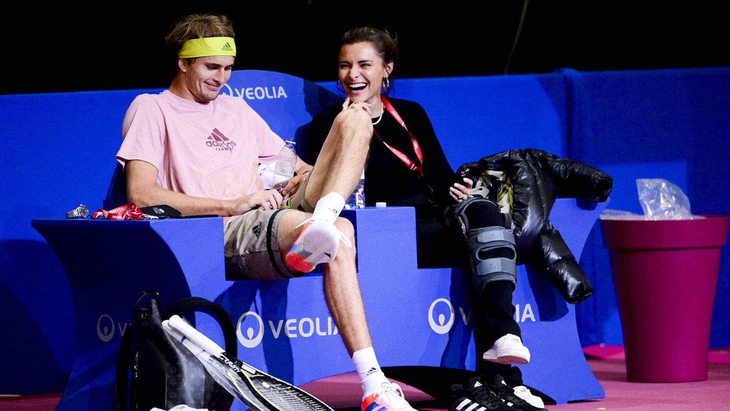 Alexander Zverev: Trotz Verletzung wird er von seiner Sophia unterstützt |  GALA.de
