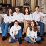 Dänisches Königshaus: Prinz Frederik, Prinzessin Mary, Prinz Vincent, Prinzessin Josephine, Prinz Christian