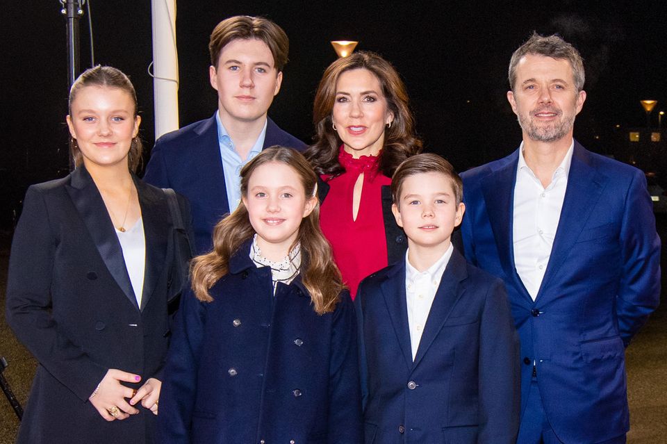 Prinz Frederik + Prinzessin Mary + Kinder