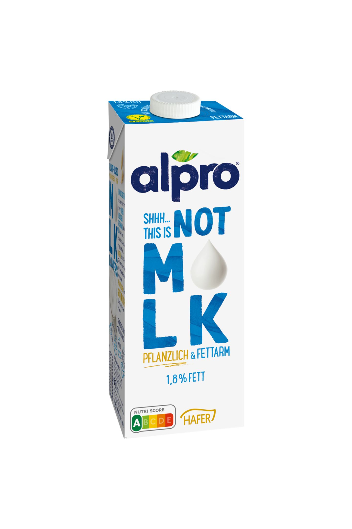 Psssst Augen zu und probieren, na wie schmeckt's? Vermutlich: Wie Milch. Ist aber keine. Alpro hat etwas produziert, was viele Milch-Trinker zum Wechsel überzeugen könnte: Eine pflanzliche Milch, die nicht nach Pflanzen schmeckt, sondern nach Kuh-Milch. "Not Milk" von Alpro, ca. 2 Euro pro Liter.