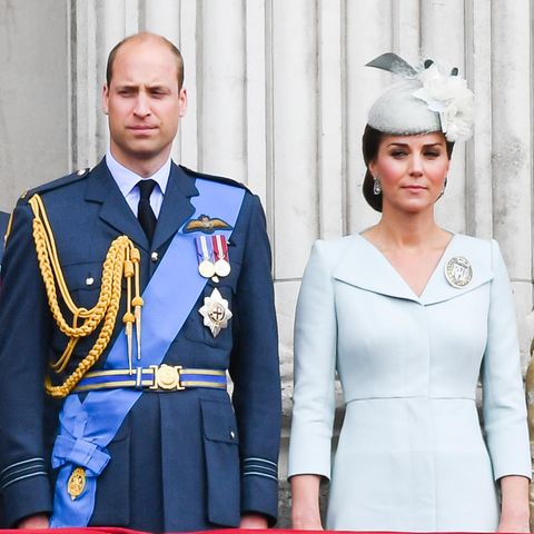 Herzogin Meghan, Prinz Harry, Prinz William und Herzogin Catherine