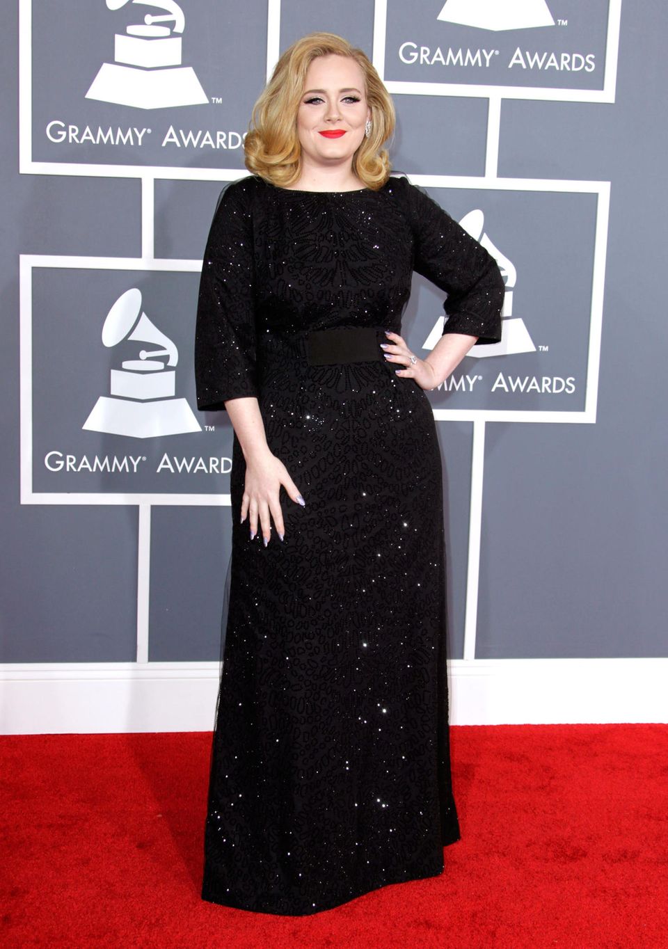 Adele bei den Grammys im Jahr 2012.