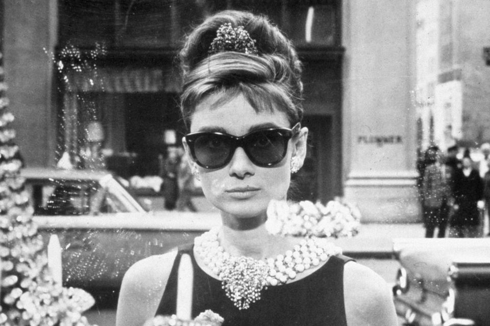Audrey Hepburn als Holly in "Frühstück bei Tiffany's" 1961.