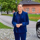 Kronprinzessin Victoria bei einem Empfang der schwedischen Gouverneurin im Oktober 2020