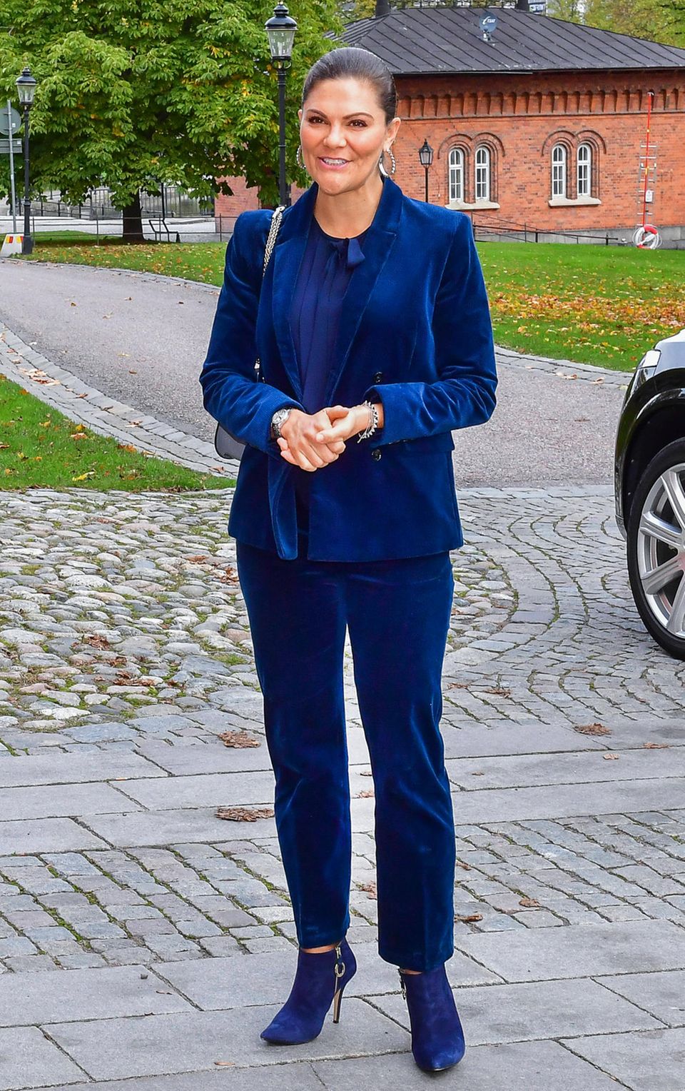 Kronprinzessin Victoria bei einem Empfang der schwedischen Gouverneurin im Oktober 2020