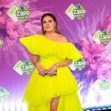 Gräfin Eloise posiert auf dem roten Teppich bei den ZAPP Awards