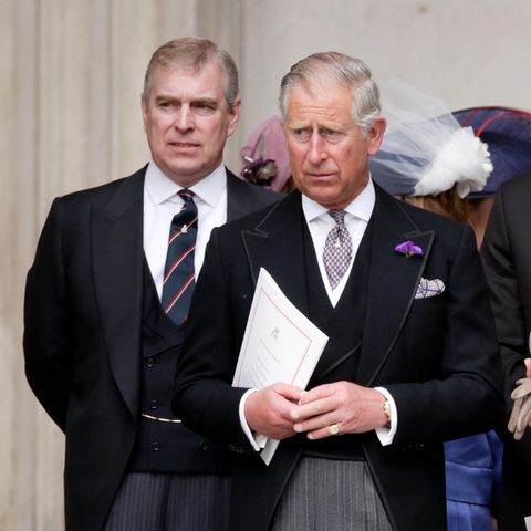 Prinz Andrew und Prinz Charles