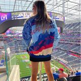 Heidi Klum zeigt sich beim Super Bowl