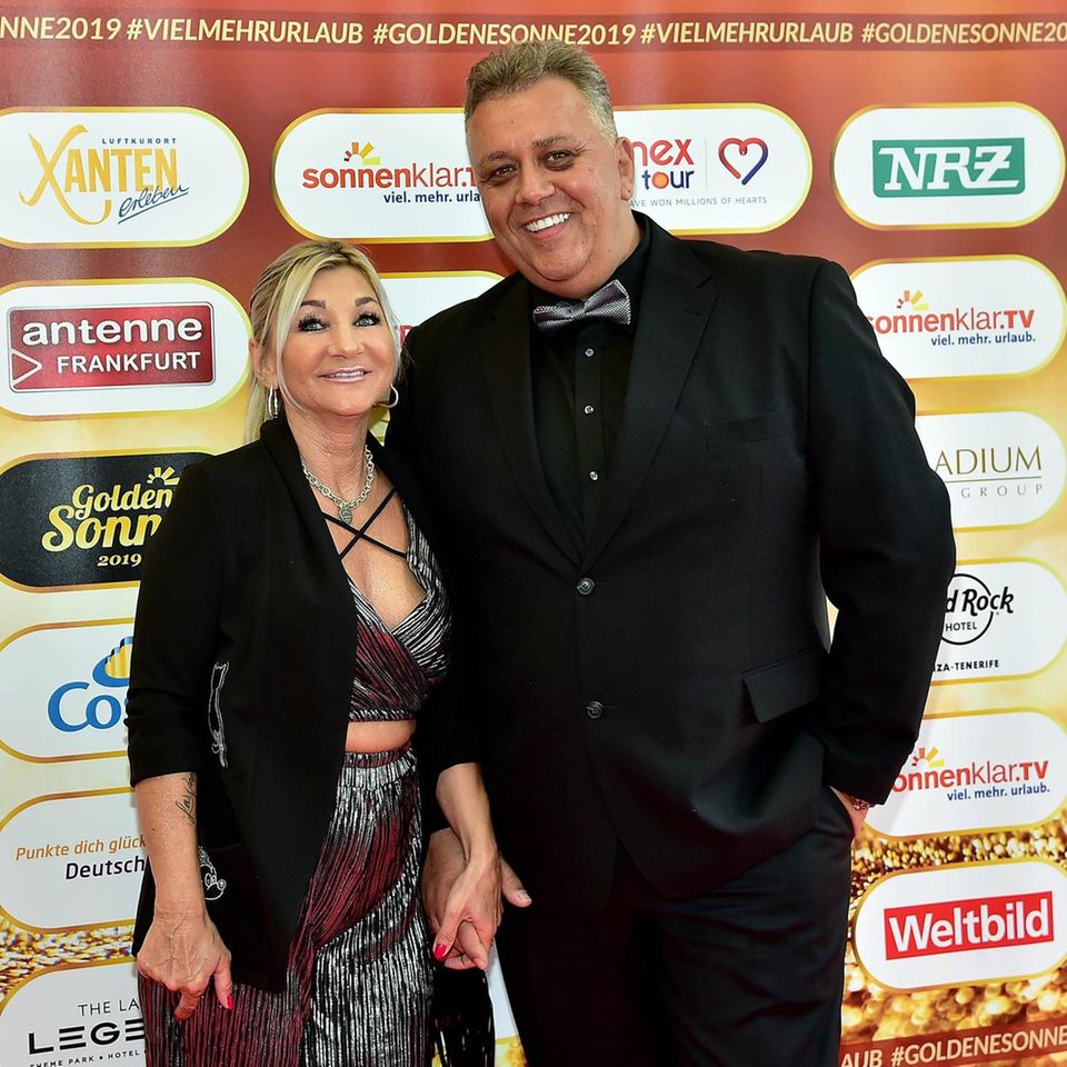 Frank Fussbroich und seine Ehefrau Elke Fussbroich bei der "Goldene Sonne Gala" 2019
