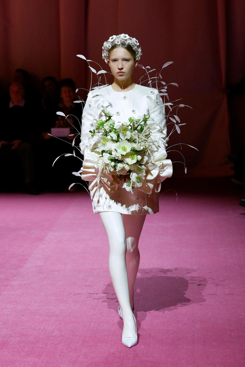 Lila Grace Moss läuft bei der London Fashion Week