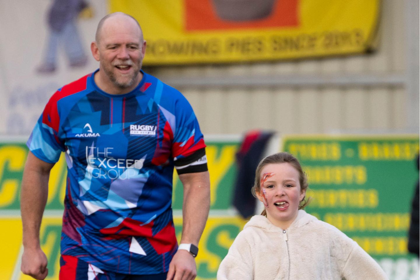 Mike Tindall und Tochter Mia
