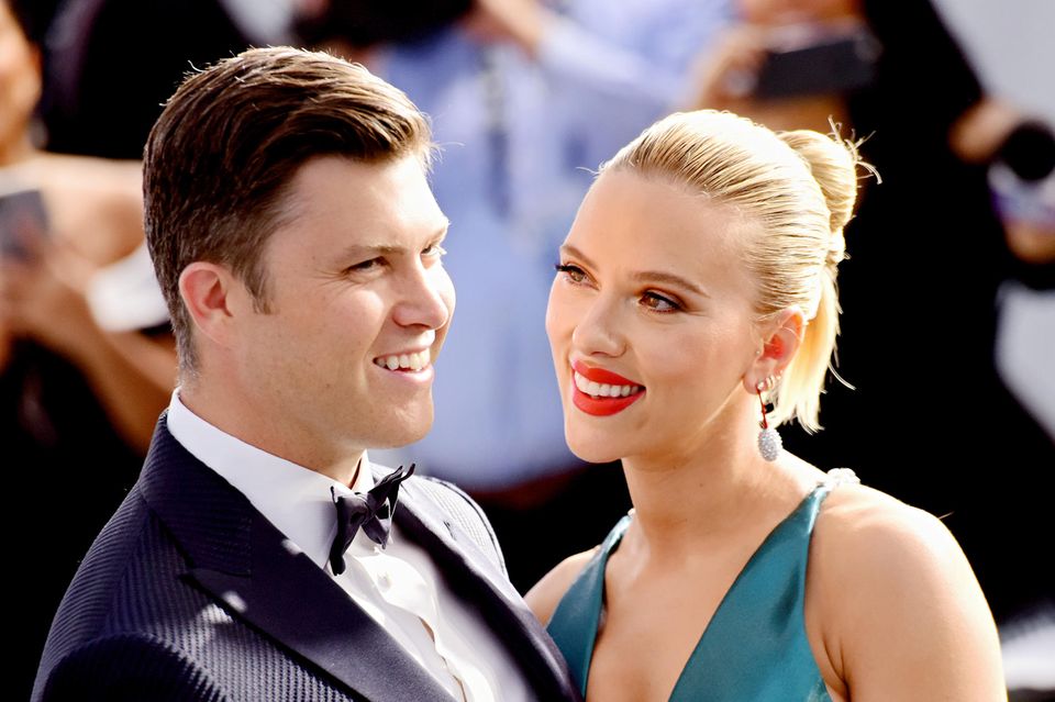 Jennifer Lopez: Colin Jost und Scarlett Johansson Colin Jost und Scarlett Johansson