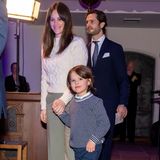 Prinzessin Sofia mit Prinz Alexander und Prinz Carl Philip