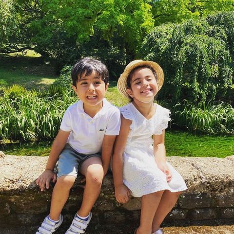 Prinzessin Farah Noor und Prinz Fouad Zaher Hassan