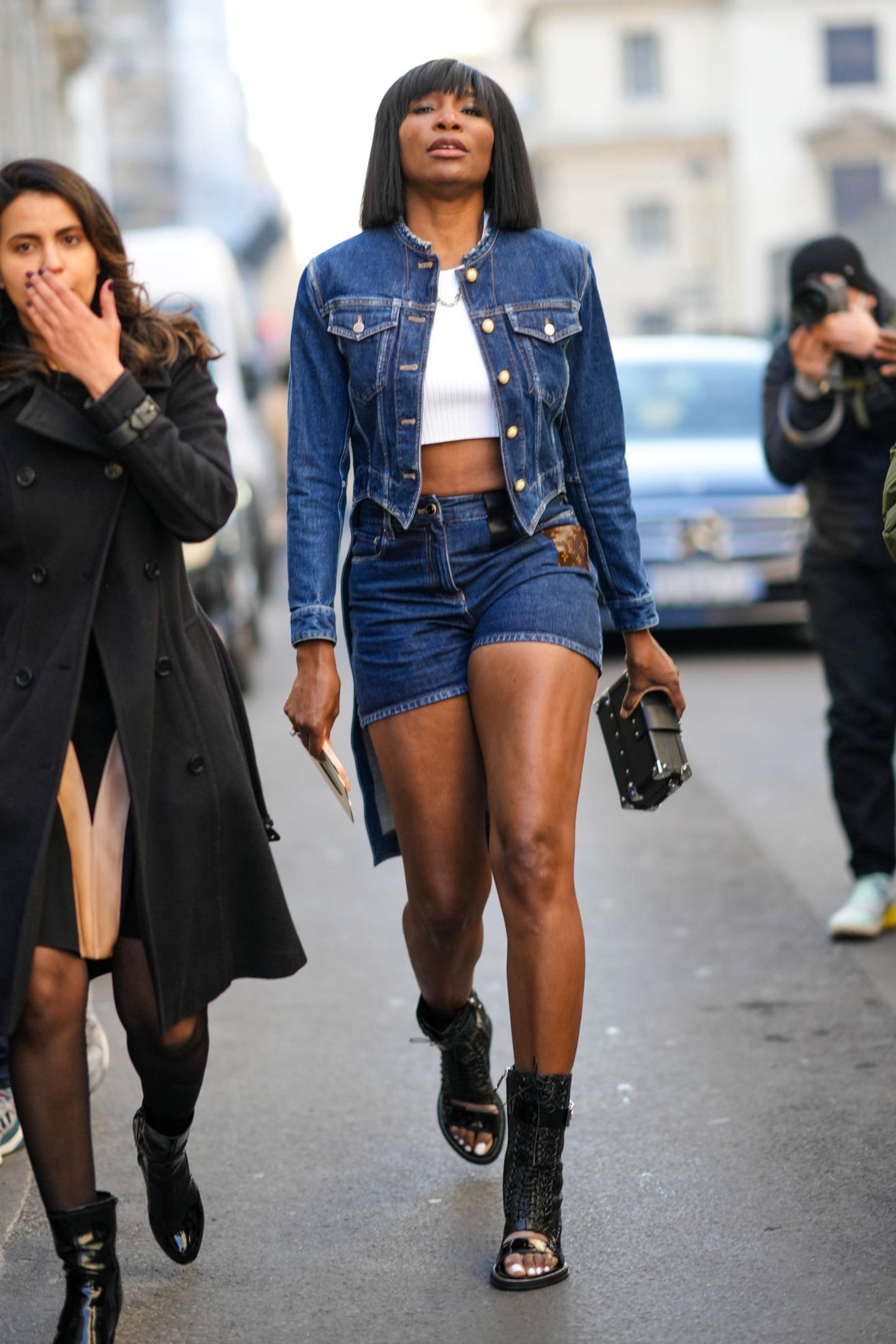Serena Williams besucht die Paris Fashion Week