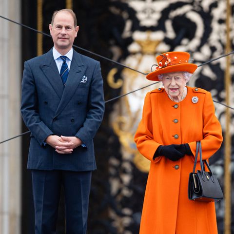 Prinz Edward und Queen Elizabeth