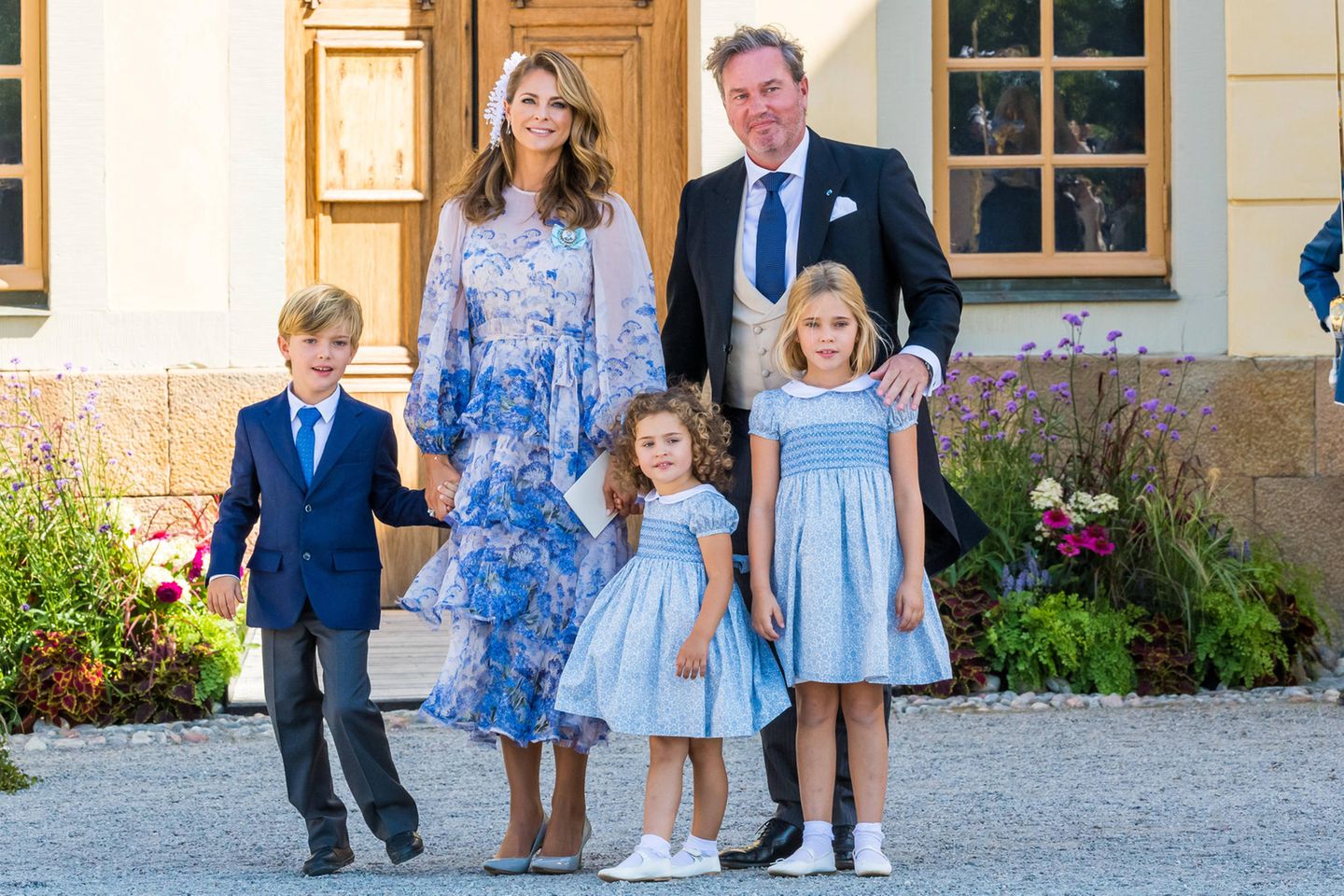 Prinzessin Madeleine und Chris O´Neill mit ihren Kindern, Prinz Nicolas, Prinzessin Adrienne und Prinzessin Leonore